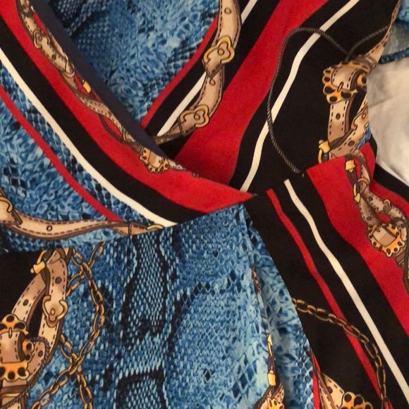 INC spaghetti strapped flutter sleeved a-line - Picture 3 of 5